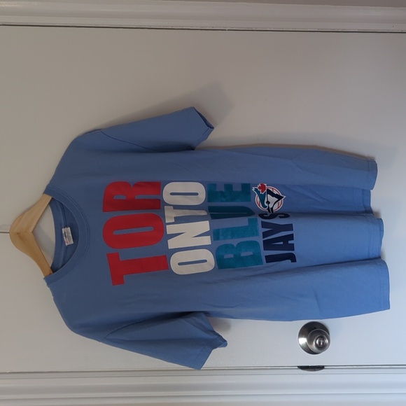 Majestic Vintage Blue Jays shirt - Picture 1 of 3